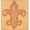 3D Stamp - Fleur-De-Lis