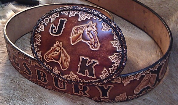 Handmade Leather Belts 2