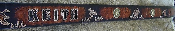 Wildlife concho belt ducks